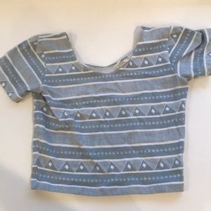 American Apparel Aztec Crop